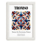 Tromsø, Norway – Travel Print, placed in minimal white frame