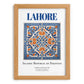 Lahore, Pakistan – Travel Wall Art, set in oak frame