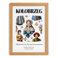Kołobrzeg, Poland – Travel Wall Decor, set in oak frame