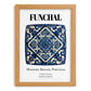 Funchal, Portugal – Travel Print, set in oak frame