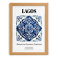 Lagos, Portugal – Historic Cities Art Print, set in oak frame