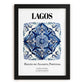 Lagos, Portugal – Historic Cities Art Print, in sleek black frame