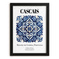 Cascais, Portugal – Travel Wall Decor, in sleek black frame