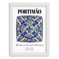 Portimão, Portugal – Historic Cities Art Print, placed in minimal white frame