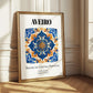 Aveiro, Portugal – Travel Poster, styled in a charming Paris street view