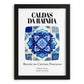 Caldas Da Rainha, Portugal – Away From Home Poster, in sleek black frame