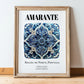 Amarante, Portugal – Travel Print, in wooden frame leaning on the floor
