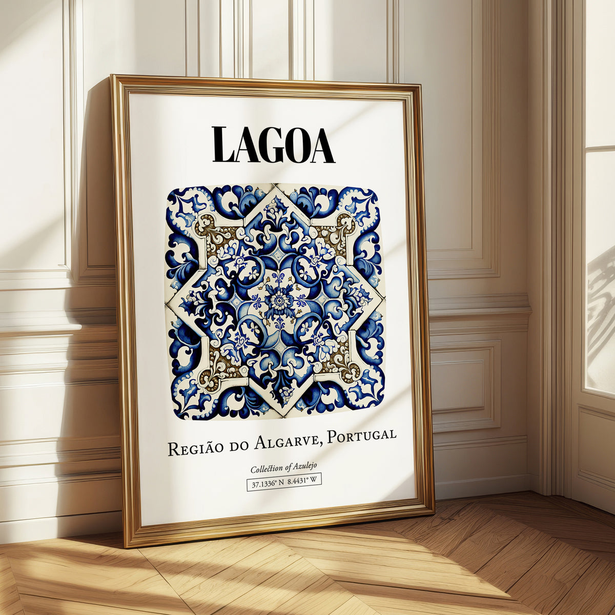 Lagoa, Portugal – Travel Wall Art, styled in a charming Paris street view
