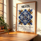 Silves, Portugal – Travel Poster, clean layout with no caption
