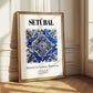 Setúbal, Portugal – Travel Poster, styled in a charming Paris street view