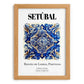 Setúbal, Portugal – Travel Poster, set in oak frame