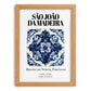 São João Da Madeira, Portugal – Travel Print, set in oak frame