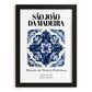 São João Da Madeira, Portugal – Travel Print, in sleek black frame