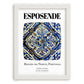 Esposende, Portugal – World Heritage Travel Poster, placed in minimal white frame