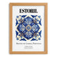 Estoril, Portugal – Travel Wall Art, set in oak frame