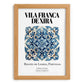 Vila Franca De Xira, Portugal – Wanderlust Wall Decor, set in oak frame
