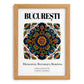 București, România – Travel Poster, set in oak frame