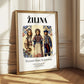 Žilina, Slovakia – Travel Poster, styled in a charming Paris street view