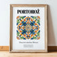 Portorož, Slovenia – Global Wall Art, in wooden frame leaning on the floor