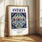 Antalya, Turkey – Global Cities Wall Print, styled in a charming Paris street view
