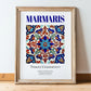 Marmaris, Turkey – Global Wall Art, in wooden frame leaning on the floor