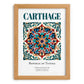 Carthage, Tunisia – Global Cities Wall Print, set in oak frame