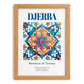 Djerba, Tunisia – Travel Print, set in oak frame