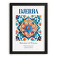 Djerba, Tunisia – Travel Print, in sleek black frame
