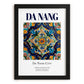 Da Nang, Vietnam – Travel Print, in sleek black frame