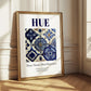 Hue, Vietnam – Travel Memories Wall Print, styled in a charming Paris street view
