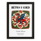 Betws-y-coed, Wales – Travel Print, in sleek black frame