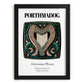 Porthmadog, Wales – Travel Poster, in sleek black frame