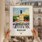 Malvasí – Spanish White Wine, Vinoteca Painting, styled in a charming Paris street view
