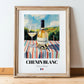 Chenin Blanc – French White Wine, Vinoteca Wall Art, in wooden frame leaning on the floor