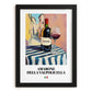 Amarone della Valpolicella – Italian Red Wine, Wine Bar Print, in sleek black frame