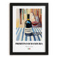 Primitivo di Manduria – Italian Red Wine, Enoteca Wall Art, in sleek black frame