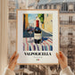 Valpolicella – Italian Red Wine, Tasting Room Poster, styled in a charming Paris street view