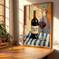 Montepulciano d'Abruzzo – Italian Red Wine, Wine Bar Poster, clean layout with no caption