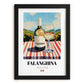 Falanghina – Italian White Wine, Vinoteca Wall Art, in sleek black frame