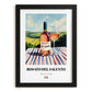 Rosato del Salento – Italian Rose Wine, Wine Bar Poster, in sleek black frame